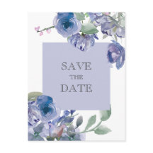 Rustic Dusty Blue Floral Wedding