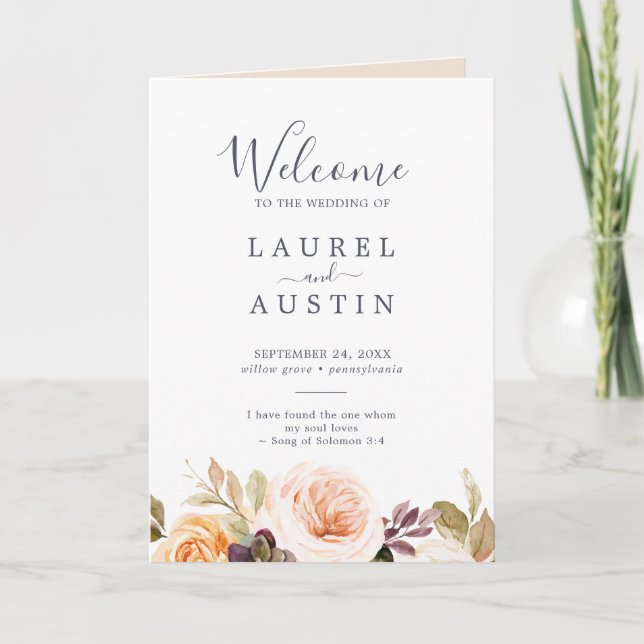 Rustic Earth Florals Programm (Vorderseite)