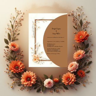 Rustic Earthy Floral Harmony Wedding 
