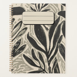Rustic Eucalyptus Leaves & Branches Notebook