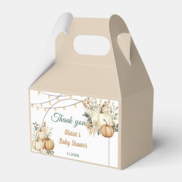 Rustic Fall Pumpkin Gevor Box Geschenkschachtel
