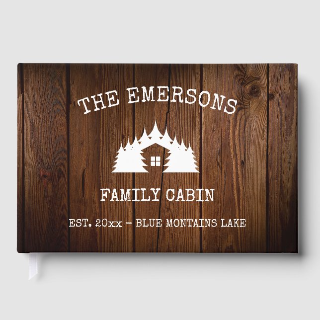 Rustic Family Cabin  Gästebuch (Vorderseite)
