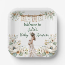 Rustic Floral Baby Shower