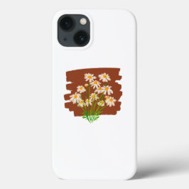 Rustic floral simple design loving nature Case-Mate iPhone hülle