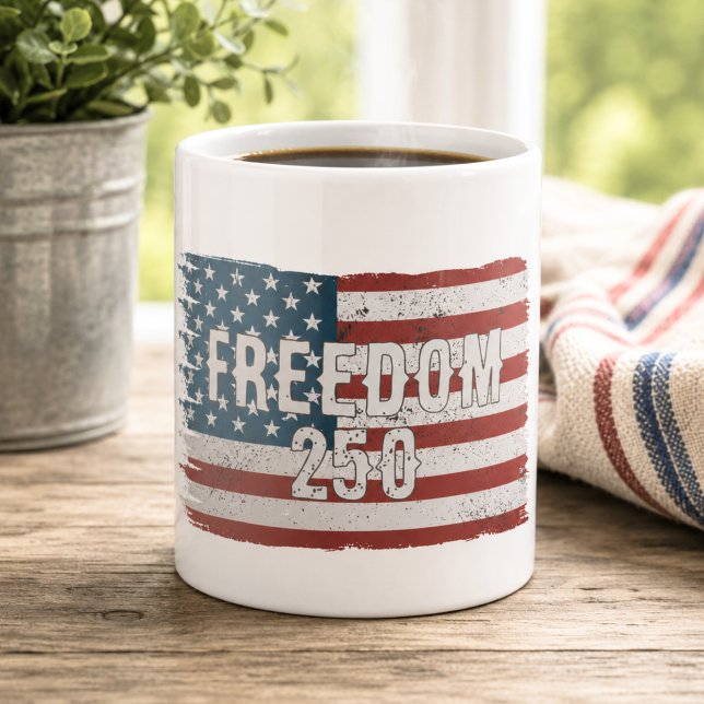 Rustic Freedom 250 Kaffeetasse (Von Creator hochgeladen)