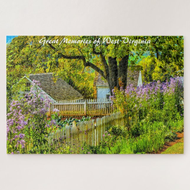 Rustic Garden West Virginia.Christmas Greetings Ji (Horizontal)