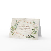 Rustic Geometric Eucalyptus Birch Foto Wedding