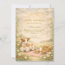 Rustic Highland Cow Baby Shower