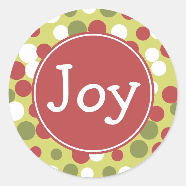 Rustic Joliday Stickers (Vorderseite)