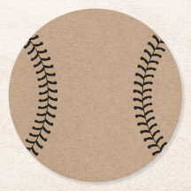 Rustic Kraft Baseball Sports Theme