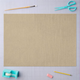 Rustic Kraft Brown Signature Script Seidenpapier