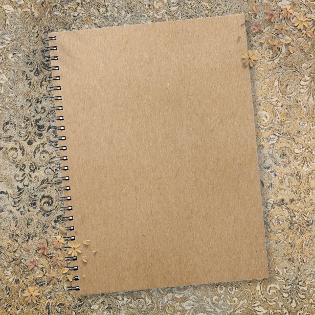 Rustic Kraft Simple Stylish Boho Notizblock (Rustic Kraft Simple Stylish Boho Notebook)