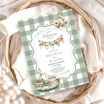 Rustic Little Fisherman Fishing Baby Shower