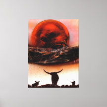 Rustic Longhorn Ranch