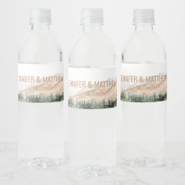 Rustic Luxe Nature Outdoor Mountains Gastgeschenk 