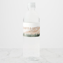 Rustic Luxe Nature Outdoor Mountains Gastgeschenk 