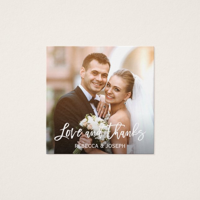 Rustic Mason Jar Lace Wedding Foto Danke Karte (Vorderseite)