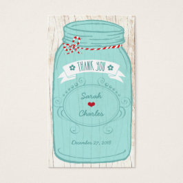Rustic Mason Jar sur l'écorce Mariage illustré