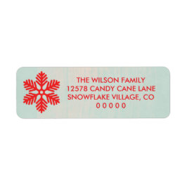 Rustic Merry Everything Christmas Label