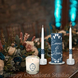 Rustic Mexican Wedding Candles Kerzenset