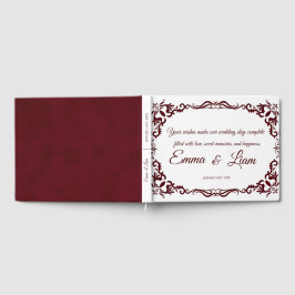 Rustic Mexican Wedding Guest Book  Gästebuch