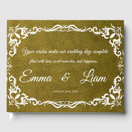 Rustic Mexican Wedding Guest Book  Gästebuch