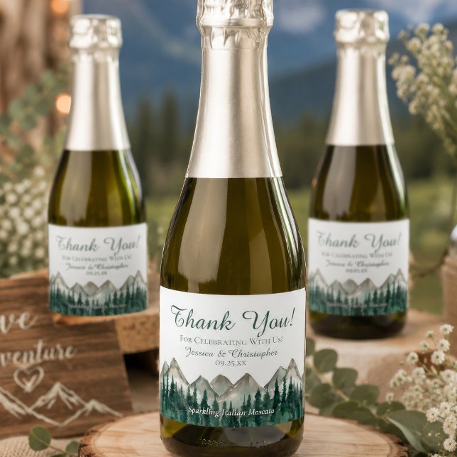 Rustic Mountain & Pine Wedding Danke Mini (Von Creator hochgeladen)