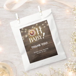 Rustic Oh Baby Süsse Pie Baby Dusche Geschenktütchen