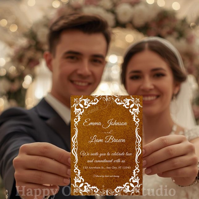 Rustic Papel Picado Mexican Wedding Invitation Einladung (Von Creator hochgeladen)