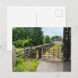 Rustic Path, Mytholmroyd Postkarte