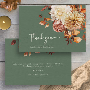 Rustic Sage Green Fall Danke