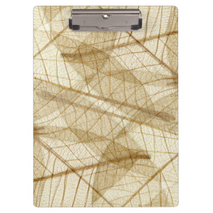 Rustic Sheer Cream Lace Blätter Klemmbrett