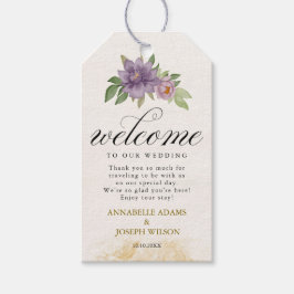 Rustic Summer aesthetic Wildflower Wedding Geschenkanhänger