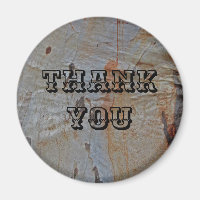 Rustic Thank You Tree Bark Pattern Foto Natur