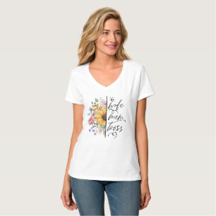 Rustic Tournesol Femme Maman T-shirt patron