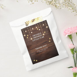 Rustic Twinkle Twinkle Little Star Baby Dusche Geschenktütchen