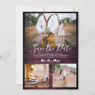 Rustic Typewriter Schrift Save The Date FOTOS HINZ