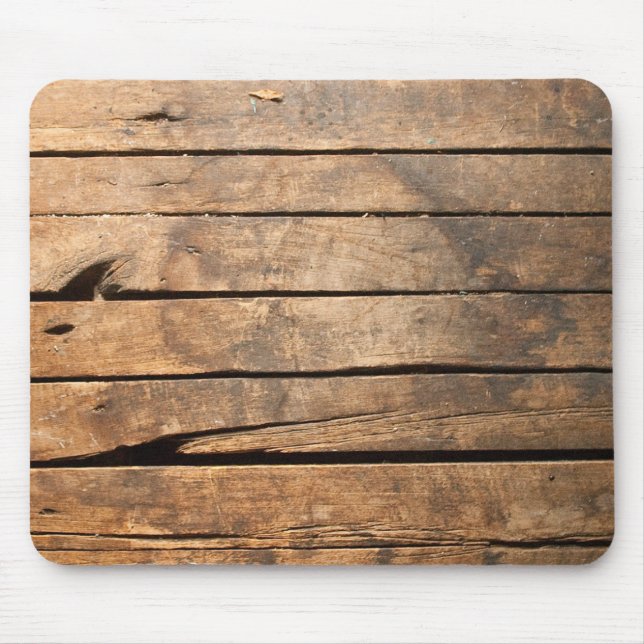 Rustic vintage distressed barn wood  mousepad (Vorne)