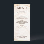 Rustic Wedding Tree rings Wood bark Grain  Menükarte<br><div class="desc">Introducing our Rustic Wedding Tree Wood Bark Grain Menu, the perfect addition to your rustic-themed wedding. These customizable menu cards feature a combination of modern and serif fonts for the menu title, creating a stylish and visually appealing design. The rustic wood grain background adds a touch of natural charm, further...</div>