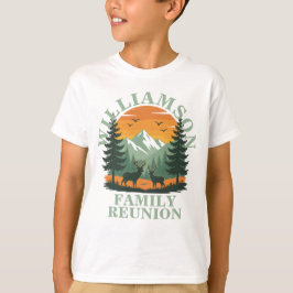 Rustic Wilderness Family Wiedersehen - Individuell T-Shirt