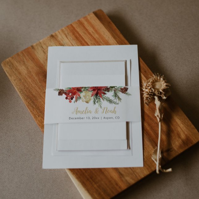Rustic Winter Wedding Bly Band Evergreen Holly (Von Creator hochgeladen)