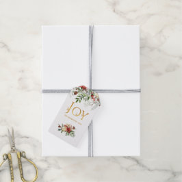 Rustic Winterland Joy Holiday Family Foto Geschenkanhänger
