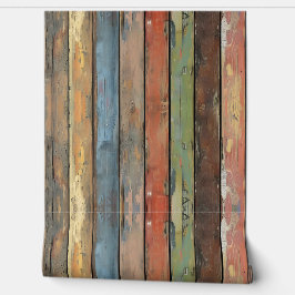 Rustic Wood Paneling 3 Tapete