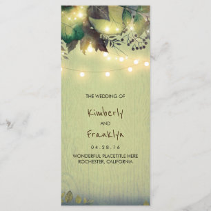 Rustic Woodland String Éclairage Programmes de mar