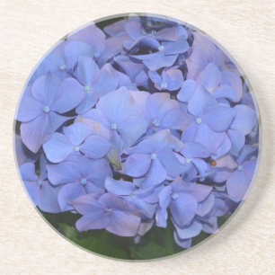 Rustige violette Hydrangea macrophylla Getränkeuntersetzer
