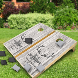 Rustikal bedruckte Hirschfeinde Hochzeit