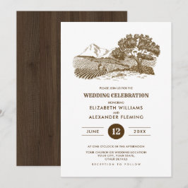 rustikal | Betrieb | Einladungen zur Hochzeit von