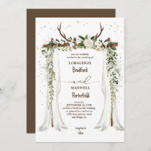 rustikal-böhmisch | Boho Canopy Wedding