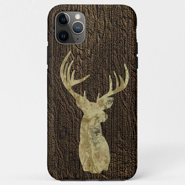 Rustikal Deer Buck Case-Mate iPhone Hülle (Rückseite)