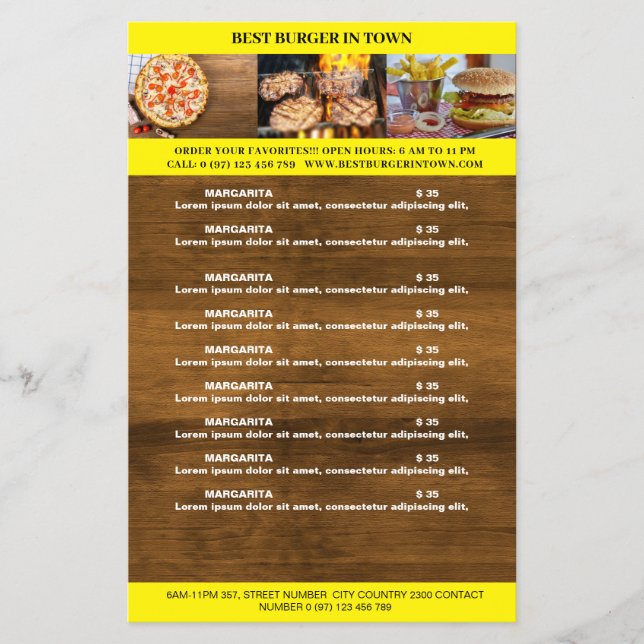 Rustikal Flyer (Vorne)